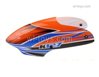Wltoys XK K127 Head cover, Canopy,Shell cover Parts.K127.0006.XK EAGLE K127 RC Helicopter Replacement Accessories.